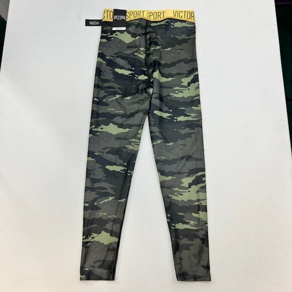 Victoria's Secret Womens Multicolor Camouflage Compression Leggings Small New - Picture 4 of 8